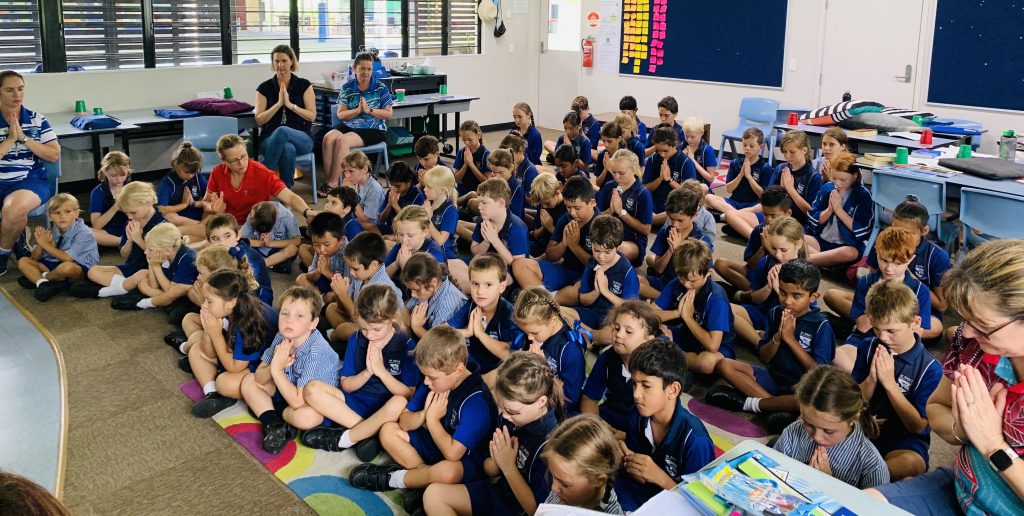 Praying for the bush fire victims